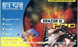 Tarjeta Gráfica ELSA ERAZOR III Pro-32 ViVo AGP 4x