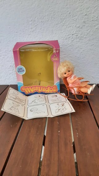 Muñeco Menudos Balancín Vicma Años 70