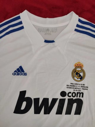 Camisa Real Madrid Final Copa del Rey 2011