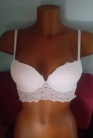 Sujetador Push-Up de Encaje Blanco (NUEVO)