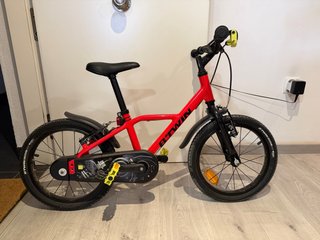 Bicicleta Infantil BTWIN Racing 900 Roja y Negra