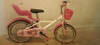 Bicicleta Infantil B'TWIN 16 Niña Rosa