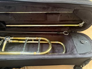 Trombón tenor con transpositor Monzani