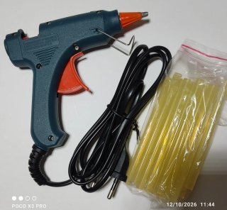 Pistola de Silicona Caliente + Barras