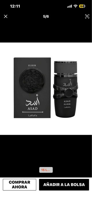 Colonia LATTAFA ASAD ELIXIR