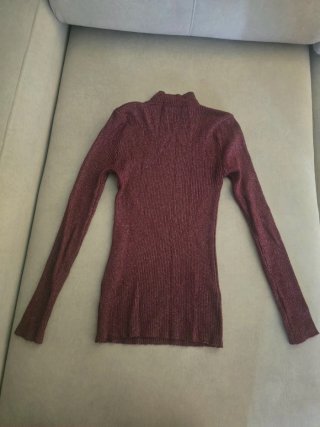 Jersey de lana rojo
