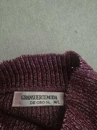 Jersey de lana rojo