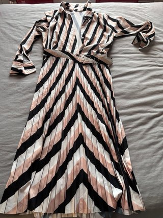Vestido Zara largo estampado