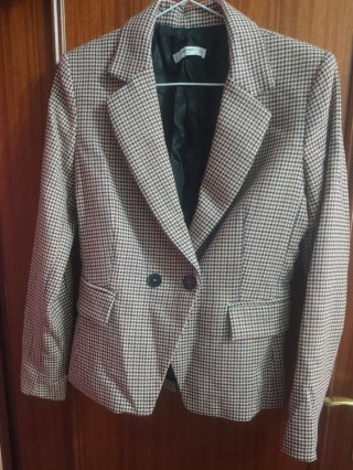 Chaqueta Mango cuadros