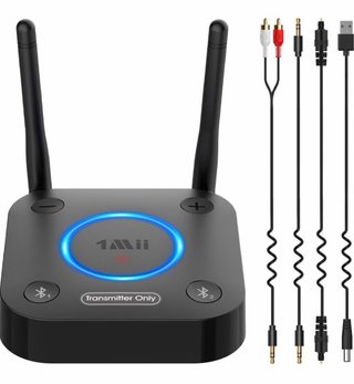 Transmisor Audio Bluetooth 1Mii Negro