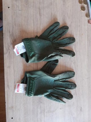 Guantes Mechanix Verdes Talla M