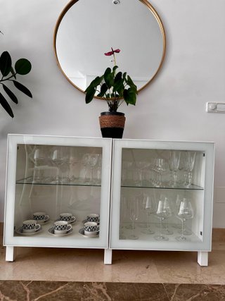 Vitrina IKEA BESTA Blanca