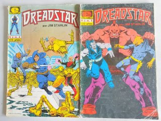 Dreadstar 4 y 5. Jim Starlin. Epic Comics