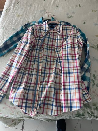 2 Camisas de hombre Tommy Hilfiger Talla M y 2 mas