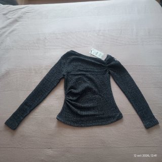Jersey Zara Gris Talla M