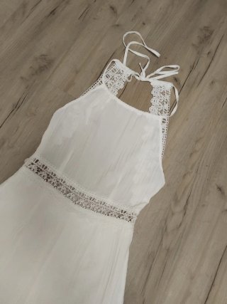 Mono Blanco Espalda Descubierta Talla S