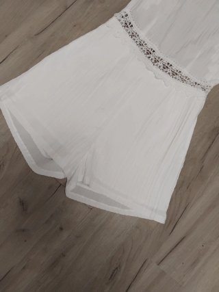 Mono Blanco Espalda Descubierta Talla S