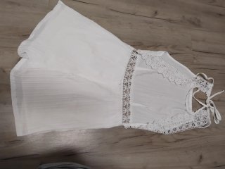 Mono Blanco Espalda Descubierta Talla S