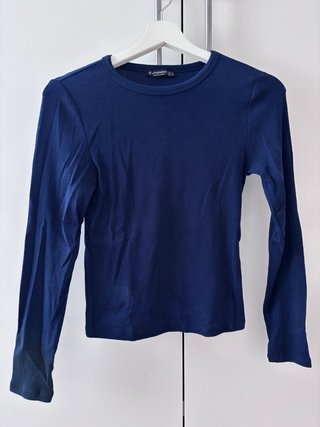 Camiseta canalé Stradivarius