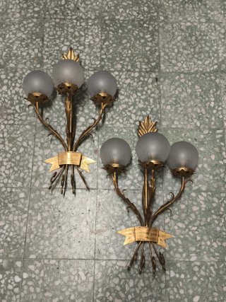 Grandes apliques vintage