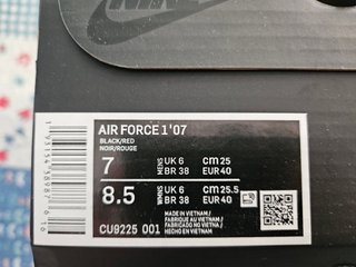 Nike Air Force 1 Supreme Talla 40 a estrenar