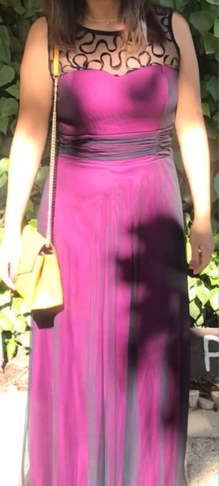 Vestido Largo Morado