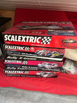 Pack Scalextric GT Challenge y Rally X-treme y C3