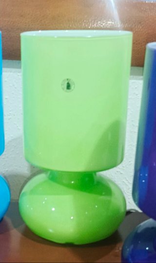 Lámpara Litka Ikea Verde Vidrio