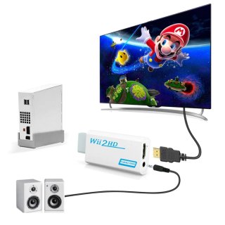 Adaptador Wii a HDMI FullHD 1080P