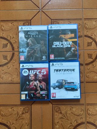 Lote 4 Juegos PS5