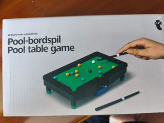 Mini mesa de billar