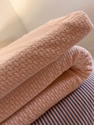 Topper in lattice 90x200 - 2 anni di utilizzo, sfoderabile.