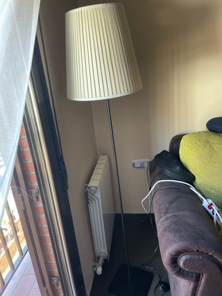 Lámpara de pie Ikea pantalla tela
