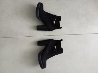 Botines negros elegantes talla 36