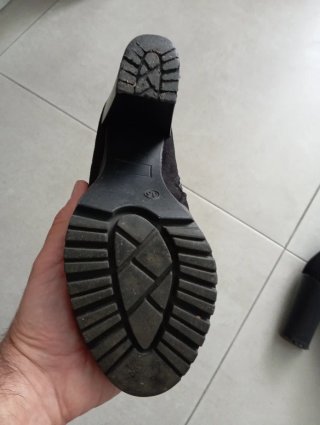 Botines negros elegantes talla 36