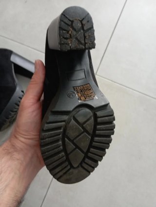 Botines negros elegantes talla 36