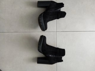 Botines negros elegantes talla 36