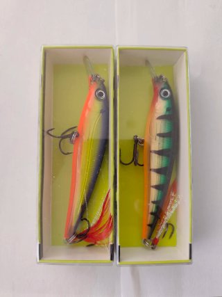Lote 2 señuelos Rapala X-Rap 66