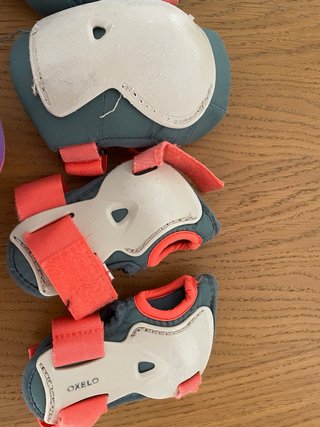 Patines Oxelo Play 3 28-30. Protecciones 2xs