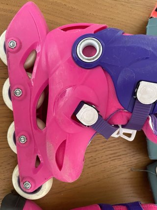 Patines Oxelo Play 3 28-30. Protecciones 2xs