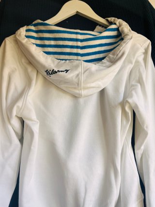 Sudadera Hoodie Blanca 97 BKLN ATLANTIC