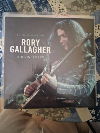 Vinilo Rory Gallagher Rockin' in 1992