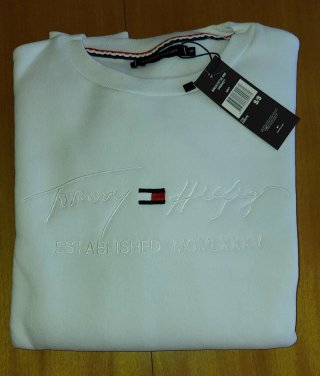 Sudadera Tommy Hilfiger Blanca Talla S