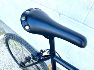 Bicicleta Fixie Negra y Amarilla