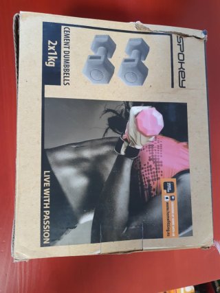 Set de 2 Mancuernas Spokey 1kg