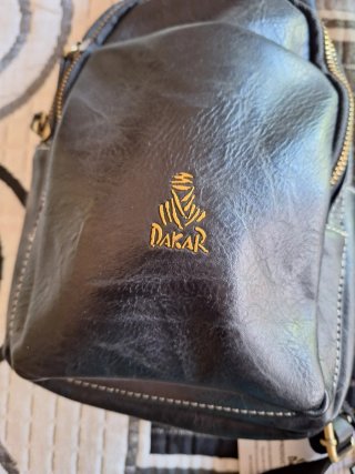 Bolso bandolera Dakar negro Nuevo etiquetas