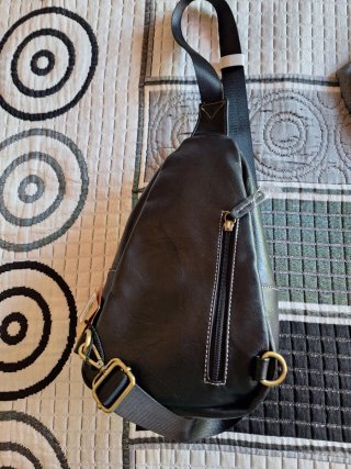 Bolso bandolera Dakar negro Nuevo etiquetas