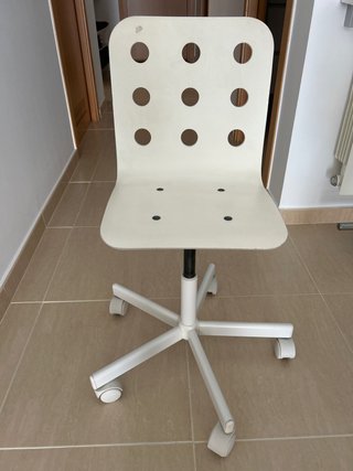 Silla infantil IKEA blanca