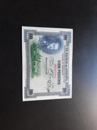 BILLETE DE 100 PESETAS DE 1925