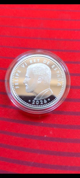 Moneda Conmemorativa Mundial 5 Euro España